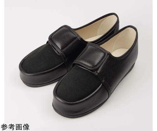 マリアンヌ製靴 足元応援W603 片足（右）黒 21.0cm  1個（ご注文単位1個）【直送品】