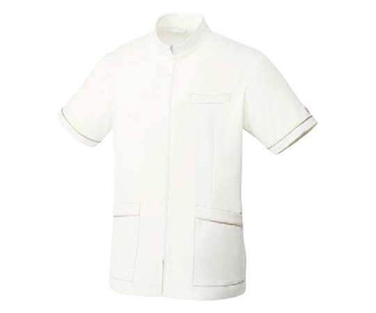 MICHEL KLEIN（ミッシェルクラン） ジャケット[男性用] オフホワイト 3L ストレッチラチネ MK-0024 1着（ご注文単位1着）【直送品】