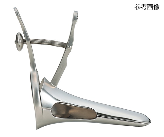 ナミキ・メディカルインストゥルメンツ マニクスコー（子宮マニピュレーター挿入用 井坂式腟鏡） 左利き用M 375-H43M 1個（ご注文単位1個）【直送品】