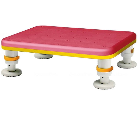 シンエイテクノ ダイヤタッチ浴槽台 レギュラーサイズ コーラルピンク 10 15 SYR10-15 1個（ご注文単位1個）【直送品】