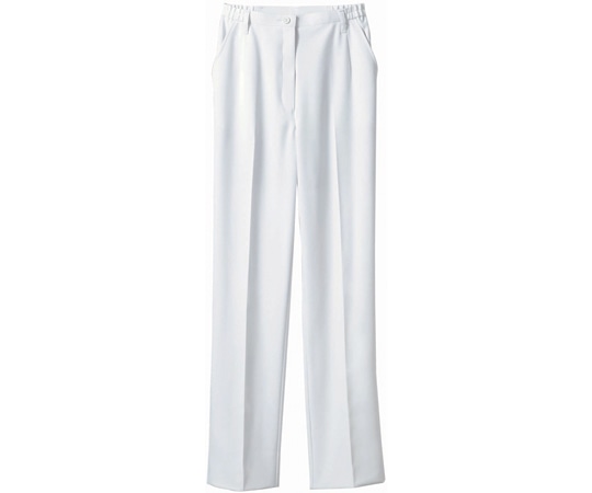 住商モンブラン パンツ レディス 両脇ゴム 白 裾上げ LLE 73-1181Z LLE 1枚（ご注文単位1枚）【直送品】