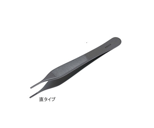 日本フリッツメディコ アドソン・ドゥベーキー ピンセット 12cm 直 A045-0697 1本（ご注文単位1本）【直送品】