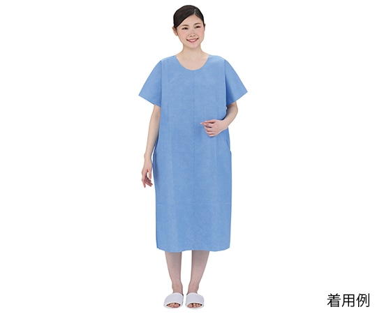 日昭産業 ハルク患者着 50枚入 51591 1袋（ご注文単位1袋）【直送品】