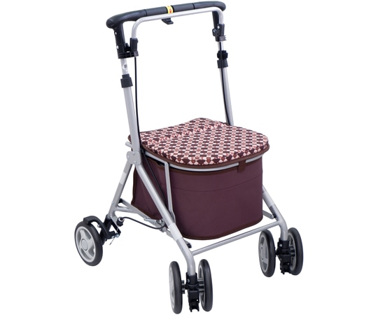 島製作所 シルバーカー カゴマート Gブラウン  1個（ご注文単位1個）【直送品】