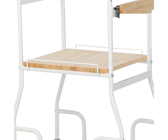 テラモト 追加棚板 おむつ回収カートⅡ用 DS-240-120-0 1セット（ご注文単位1セット）【直送品】