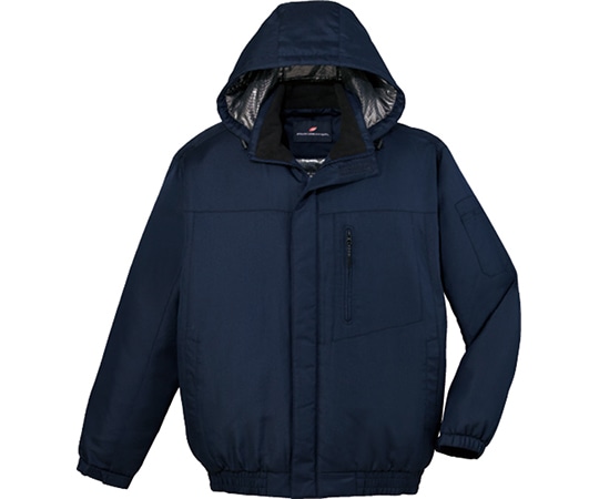 WHISEL（自重堂） ブルゾン（フード付） ネービー M 48480 1枚（ご注文単位1枚）【直送品】