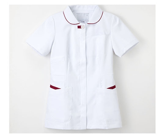 ナガイレーベン 女子上衣 S Tバーガンディ FT-4552 B 1枚(ご注文単位1枚)【直送品】