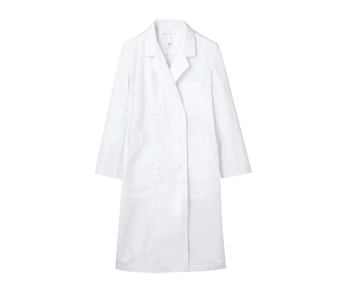 住商モンブラン 診察衣 レディス 長袖W 白 51-111 M 1枚（ご注文単位1枚）【直送品】