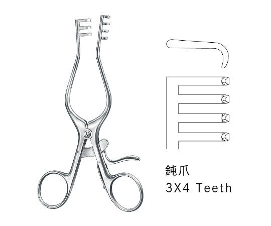 ジェイ・シー・ティ ウェイトラナー開創器 JF16-0804 1個（ご注文単位1個）【直送品】