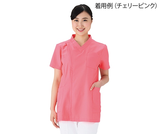 自重堂 レディーススクラブ ホワイセル チェリーピンク S WH11495 1枚（ご注文単位1枚）【直送品】