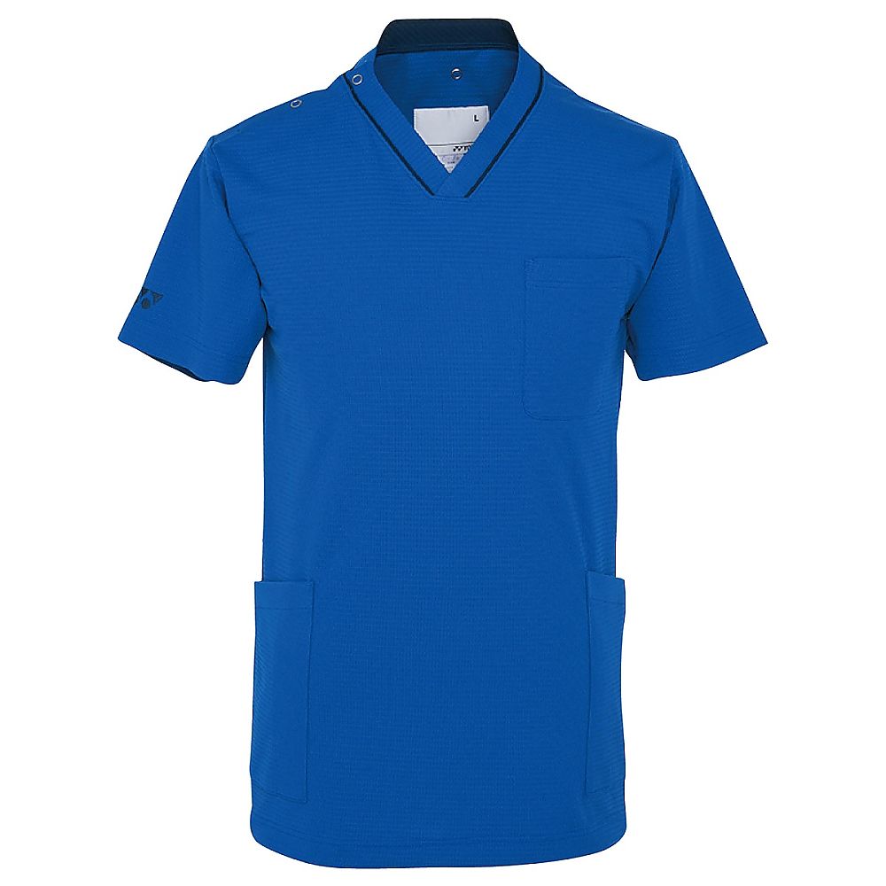 YONEX(トンボ) スクラブ ロイヤルブルー BLL(身丈76cm) CY805-85 BLL 1枚(ご注文単位1枚)【直送品】