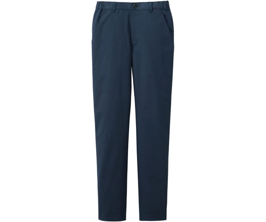 KAZEN 男女兼用パンツ ネイビー L KZN860-8 L 1枚（ご注文単位1枚）【直送品】