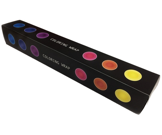 大日産業 カラーリングラップ 黒箱 1箱(ご注文単位1箱)【直送品】