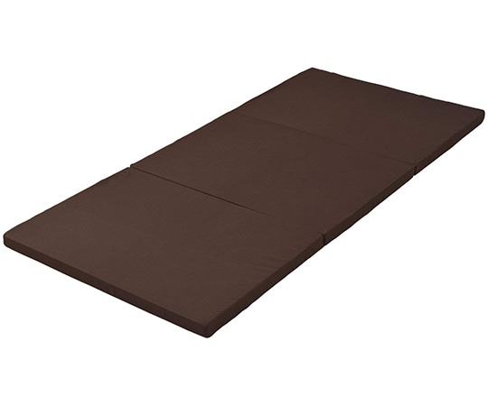 Achilles（アキレス） 3つ折りバランスマットレス 腰部固め シングル ブラウン AK-1（BR） 1枚（ご注文単位1枚）【直送品】