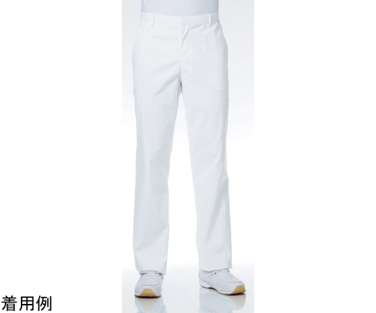 サンアロー メンズスラックス ホワイト W120 REP150T-10 W120 1枚（ご注文単位1枚）【直送品】