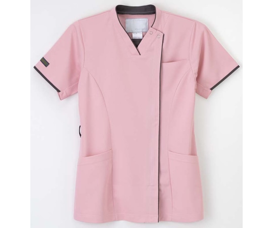 ナガイレーベン 男女兼用ニットシャツ ピンク BL CX-3157 1枚（ご注文単位1枚）【直送品】