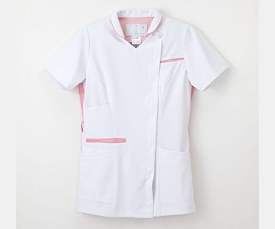 ナガイレーベン 女子ハイブリッドメディウェア Tピンク L LX4072 1枚（ご注文単位1枚）【直送品】