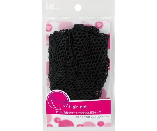 貝印 SS ヘアネット ブラック #000HL0162 1個（ご注文単位1個）【直送品】