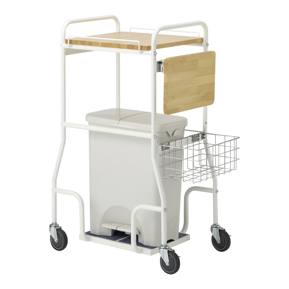 テラモト おむつ回収カートII DS-240-102-0 1個（ご注文単位1個）【直送品】