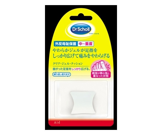 Scholl's Wellness Company ドクターショール クリア・ジェル・クッション トー・ストレーター  1個（ご注文単位1個）【直送品】