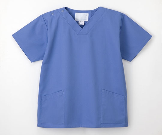 ナガイレーベン 男女兼用上衣 ブルー BL NR8602 1枚（ご注文単位1枚）【直送品】