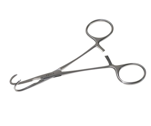 日本フリッツメディコ クーリー血管鉗子 13.5cm #6 アングル V231-5716 1個（ご注文単位1個）【直送品】