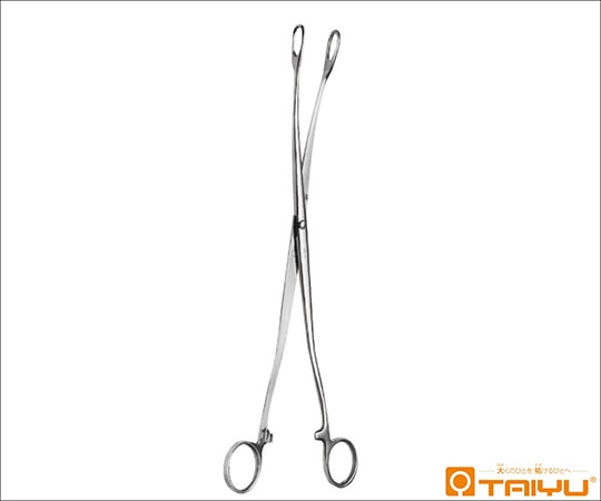 TAIYU（大祐医科工業） 高山胎盤鉗子 №1 ハズシ 先幅10mm 全長27cm TY-978-10 1本（ご注文単位1本）【直送品】