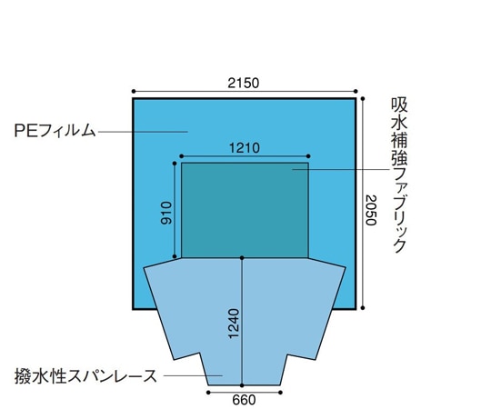 日昭産業 テーブルドレープ(スカート付) 1セット(20枚入) 23308 1セット(ご注文単位1セット)【直送品】