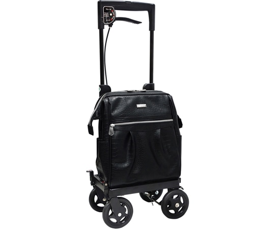 島製作所 ショッピングカート メロディ プリモコブリー（左用） クロコダイルBK  1個（ご注文単位1個）【直送品】