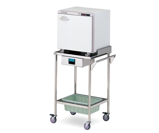 ナビス（アズワン） 清拭車 （小物収納用引出し付） （おしぼり150~200本収納） NVC-80N 1台（ご注文単位1台）【直送品】