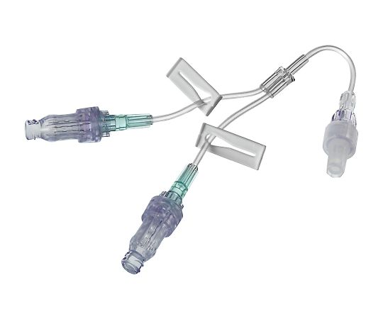 ニプロ ケアサイト（陽圧置換型ニードルレスバルブ） Yチューブ付 1箱（50個入） 54752 1箱（ご注文単位1箱）【直送品】