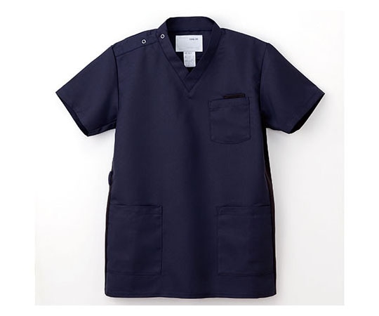 ナガイレーベン 男女兼用上衣 ネイビー SS RT5062 1枚（ご注文単位1枚）【直送品】