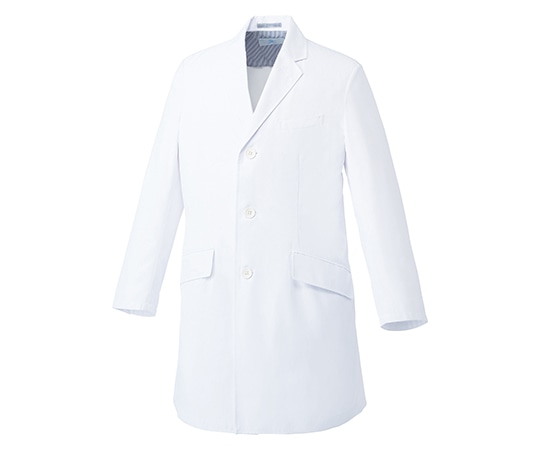 ミズノ（チトセ） 男性ドクターコート ホワイト M MZ0025-C-1-M 1枚（ご注文単位1枚）【直送品】