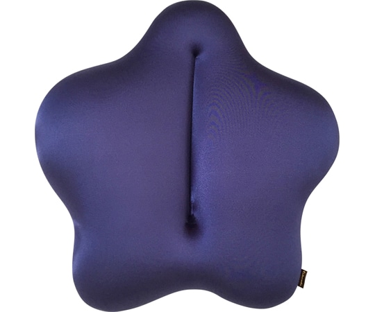 龍野コルク工業 CuCuロイヤル（腰楽休息クッション）藍モカ  1個（ご注文単位1個）【直送品】