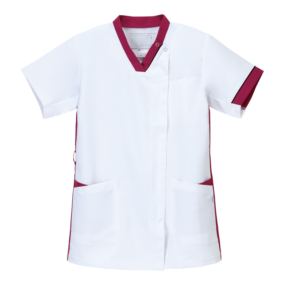 ナガイレーベン 男女兼用スクラブ バーガンディ BL CFS-2602BLV 1枚（ご注文単位1枚）【直送品】