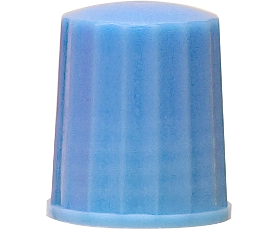 金鵄製作所 青フタ丈【キンシ製プロ点眼用】<本体は付属しません> 100個入 D000K-000BL 1袋（ご注文単位1袋）【直送品】