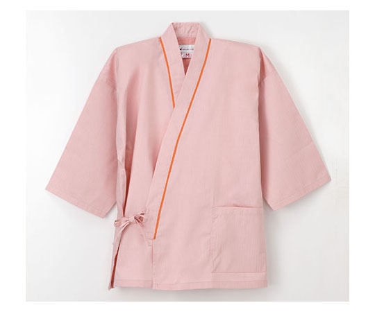 ナガイレーベン 患者衣 じんべい型 ピンク M SG1441 1枚（ご注文単位1枚）【直送品】