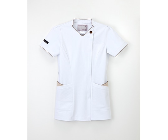 ナガイレーベン 女子スクラブ Tベージュ S LX-3682 1枚(ご注文単位1枚)【直送品】