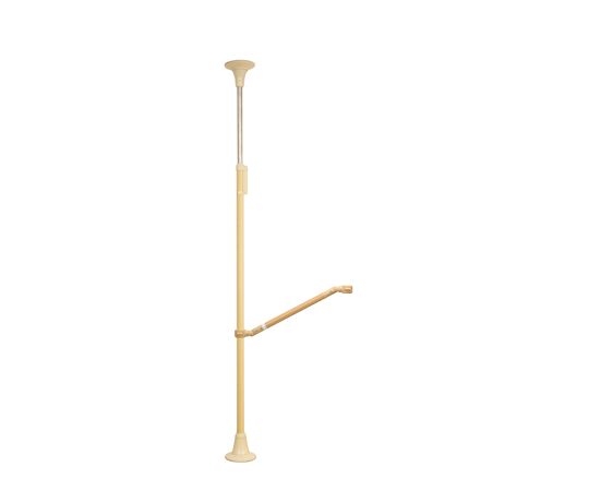 DIPPERホクメイ ベスポジBPZ 丸ベース レギュラート型 伸縮手すり 曲げ600-900 セット BPZ-K5600-10 1個（ご注文単位1個）【直送品】