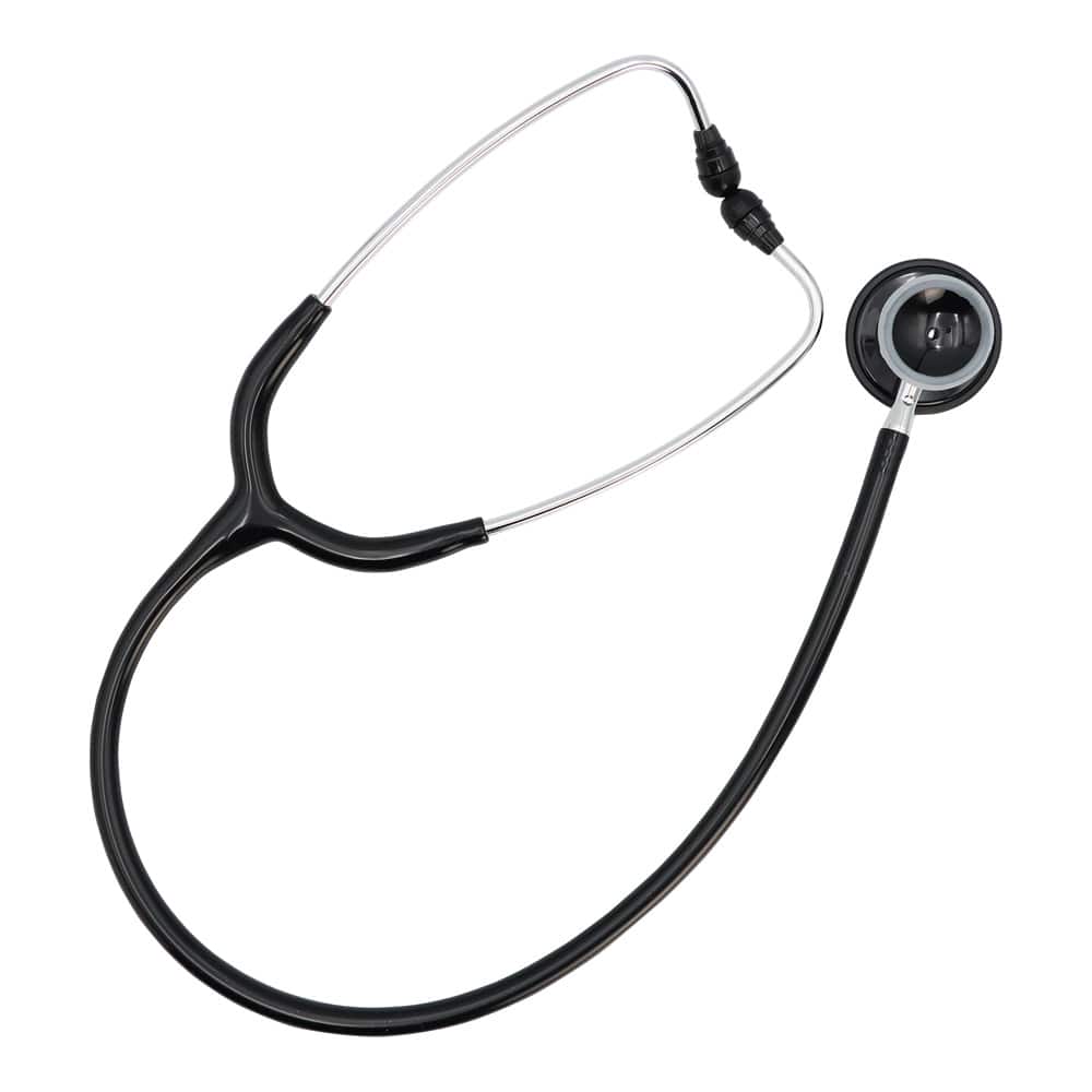 ケンツメディコ 聴診器（ナーシングフォネット）ダブル No.126Ⅲ ブラック 0126B201 1本（ご注文単位1本）【直送品】