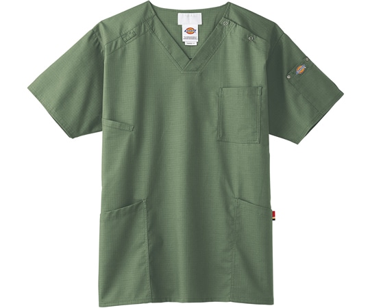 フォーク スクラブ シャーマングリーン M 7045SC-18 1枚（ご注文単位1枚）【直送品】