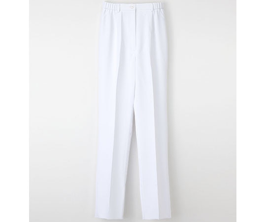 ナガイレーベン ナースウェア (脇ゴム/パンツ) ホワイト/LL FY-4573 LL ホワイト 1枚(ご注文単位1枚)【直送品】