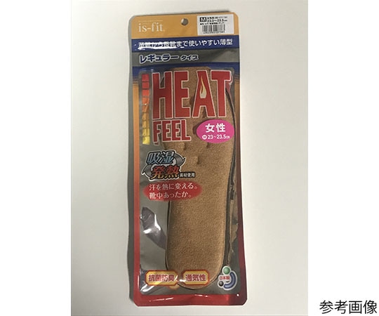 MORITO is-fit 吸湿発熱 レギュラータイプ インソール 女性用 M  1足（ご注文単位1足）【直送品】