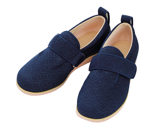 徳武産業 ダブルマジックⅡ雅 7E 片足 左のみ 紺 M 7021 1個（ご注文単位1個）【直送品】