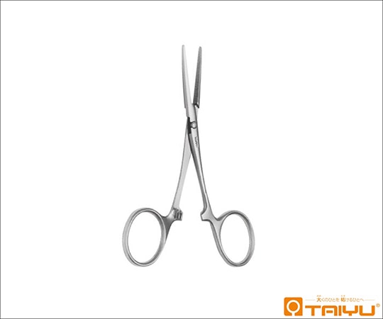 TAIYU（大祐医科工業） 眼科止血鉗子 直 無鈎 ハズシ 全長11cm TY-427A 1本（ご注文単位1本）【直送品】