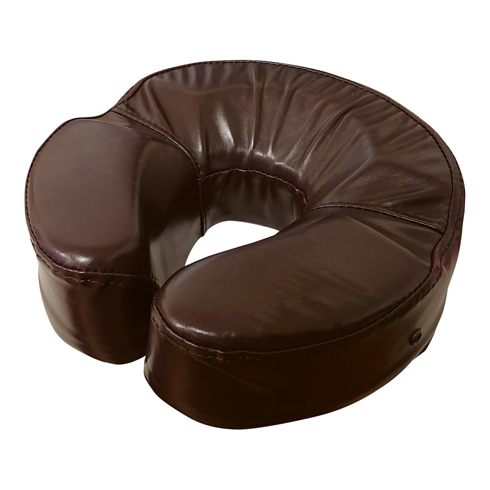 フィフティ・ヴィジョナリー 低反発クッション(耐次亜塩素酸/耐アルコールNEOシリーズ) フェイスクッション(アイホール付) ブラウン FV-916-BR 1個(ご注文単位1個)【直送品】