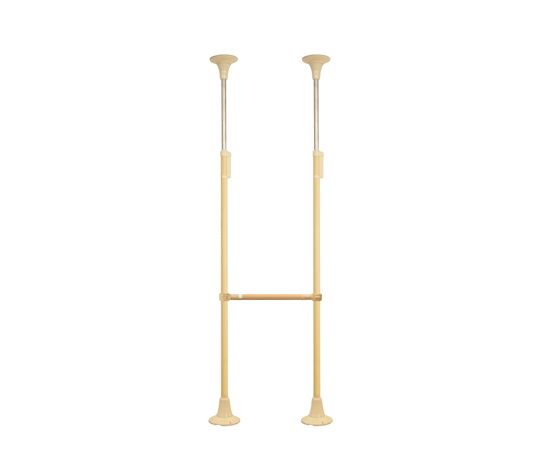 DIPPERホクメイ ベスポジBPZ 丸ベース レギュラー耐水 H型 伸縮 固定600-900 セット BPZ-H2700-10 1個（ご注文単位1個）【直送品】