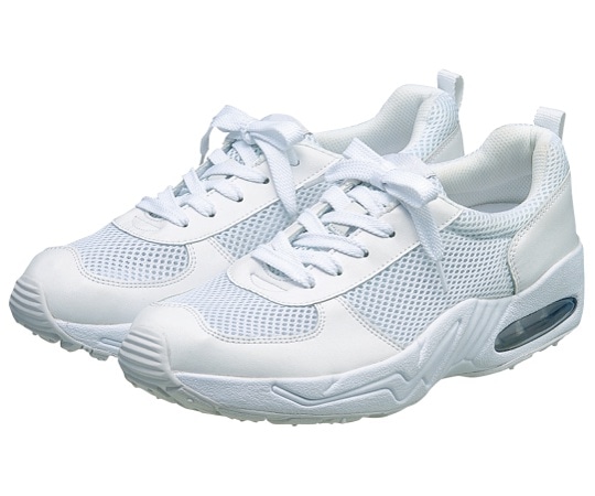 KAZEN スニーカー 白 29.0cm MX125 29.0cm 1足（ご注文単位1足）【直送品】