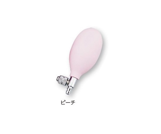 ユーメド貿易 カラーゴム球[ノンラテックス] ピーチ SM-8021PCH 1個（ご注文単位1個）【直送品】