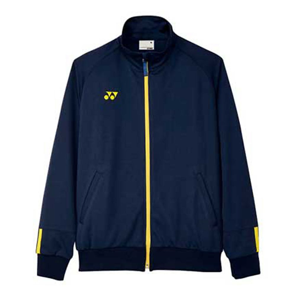 YONEX（トンボ） ケアワークジャケット ネイビー×イエロー S（身丈60cm） CY100-33 S 1枚（ご注文単位1枚）【直送品】